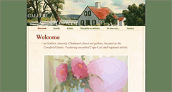 Desktop Screenshot of galleryantonia.com